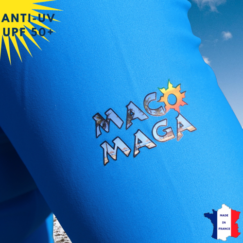 T-shirt de bain anti-UV Femme - Bleu | UPF50+