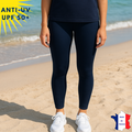 Legging anti-UV Femme - Bleu marine | UPF50+