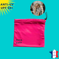 Tour de Cou Anti-UV Enfant – Fuschia – De 1 à 8 Ans