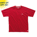 T-shirt anti-uv Homme - Col rond - MC - Rouge | UPF50+