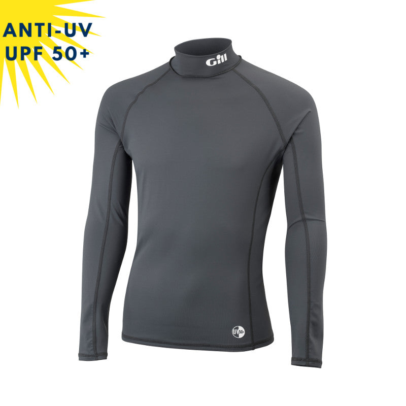 T-shirt de bain anti-uv Homme - Graphite | UPF50+