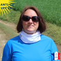Tour de cou été anti-UV - dès 9 ans - Blanc | UPF50+ | Avec ou sans logo