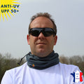 Tour de cou anti-UV - dès 9 ans - Gris Anthracite | UPF50+ | Avec ou sans logo