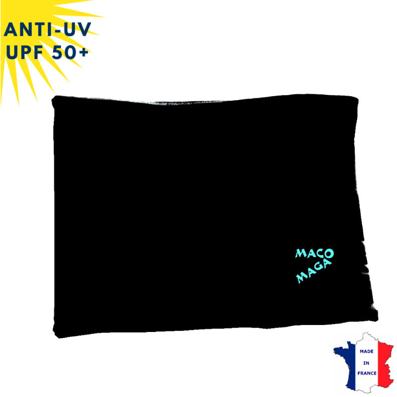 Tour de cou hiver anti-UV - Noir | UPF50+