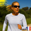 T-shirt anti-UV Femme - Col rond - Blanc | UPF50+